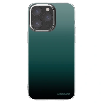 Picasee átlátszó szilikon tok az alábbi mobiltelefonokra Apple iPhone 15 Pro Max - Verdant Fade