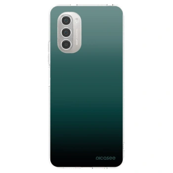 Picasee átlátszó szilikon tok az alábbi mobiltelefonokra Motorola Moto G51 - Verdant Fade