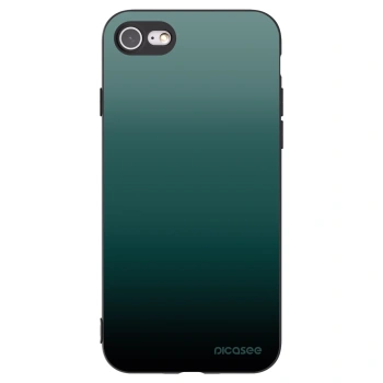 Picasee fekete szilikon tok az alábbi mobiltelefonokra Apple iPhone 7 - Verdant Fade
