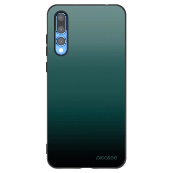 Picasee fekete szilikon tok az alábbi mobiltelefonokra Huawei P20 Pro - Verdant Fade