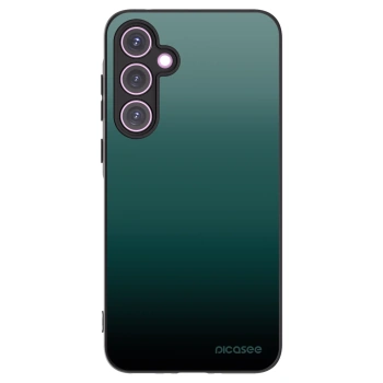 Picasee fekete szilikon tok az alábbi mobiltelefonokra Samsung Galaxy A35 5G A356B - Verdant Fade