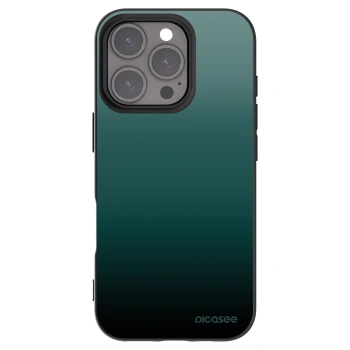 Picasee fekete szilikon tok az alábbi mobiltelefonokra Apple iPhone 16 Pro - Verdant Fade