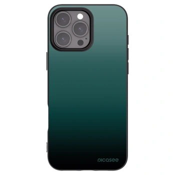 Picasee fekete szilikon tok az alábbi mobiltelefonokra Apple iPhone 16 Pro Max - Verdant Fade