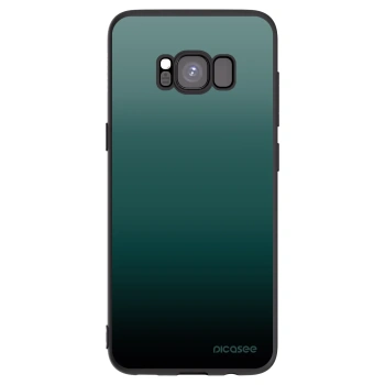 Picasee fekete szilikon tok az alábbi mobiltelefonokra Samsung Galaxy S8 G950F - Verdant Fade