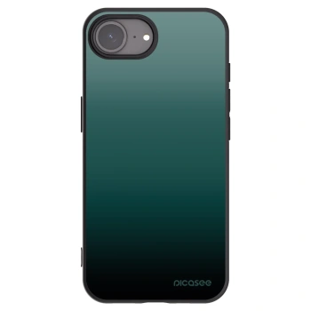 Picasee fekete szilikon tok az alábbi mobiltelefonokra Apple iPhone 16e - Verdant Fade