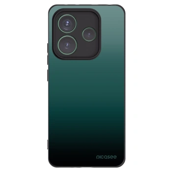 Picasee fekete szilikon tok az alábbi mobiltelefonokra Xiaomi Redmi Note 14 5G - Verdant Fade