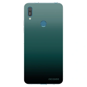 Picasee átlátszó szilikon tok az alábbi mobiltelefonokra Huawei Y7 2019 - Verdant Fade