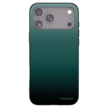 Picasee fekete szilikon tok az alábbi mobiltelefonokra Apple iPhone 17 Pro Max - Verdant Fade