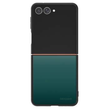 Szilikon tok erre a típusra Samsung Galaxy Z Flip7 5G - Verdant Fade