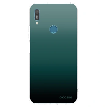 Picasee átlátszó szilikon tok az alábbi mobiltelefonokra Huawei Y6 2019 - Verdant Fade