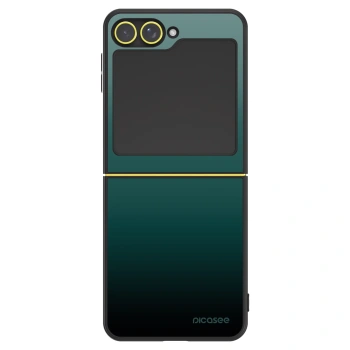 Szilikon tok erre a típusra Samsung Galaxy Z Flip7 FE 5G - Verdant Fade
