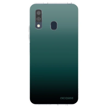 Picasee átlátszó szilikon tok az alábbi mobiltelefonokra Samsung Galaxy A40 A405F - Verdant Fade
