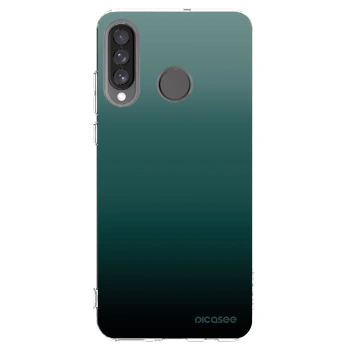 Picasee átlátszó szilikon tok az alábbi mobiltelefonokra Huawei P30 Lite - Verdant Fade