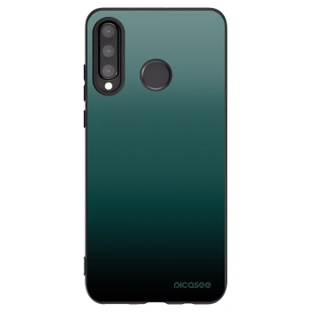 Picasee fekete szilikon tok az alábbi mobiltelefonokra Huawei P30 Lite - Verdant Fade