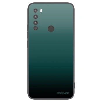 Picasee fekete szilikon tok az alábbi mobiltelefonokra Xiaomi Redmi Note 8 - Verdant Fade
