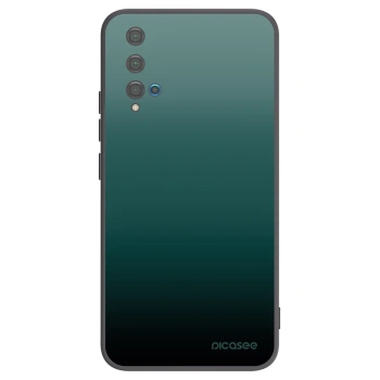 Picasee fekete szilikon tok az alábbi mobiltelefonokra Huawei Nova 5T - Verdant Fade