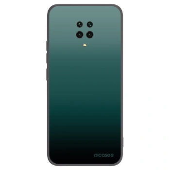 Picasee fekete szilikon tok az alábbi mobiltelefonokra Xiaomi Redmi Note 9 Pro - Verdant Fade
