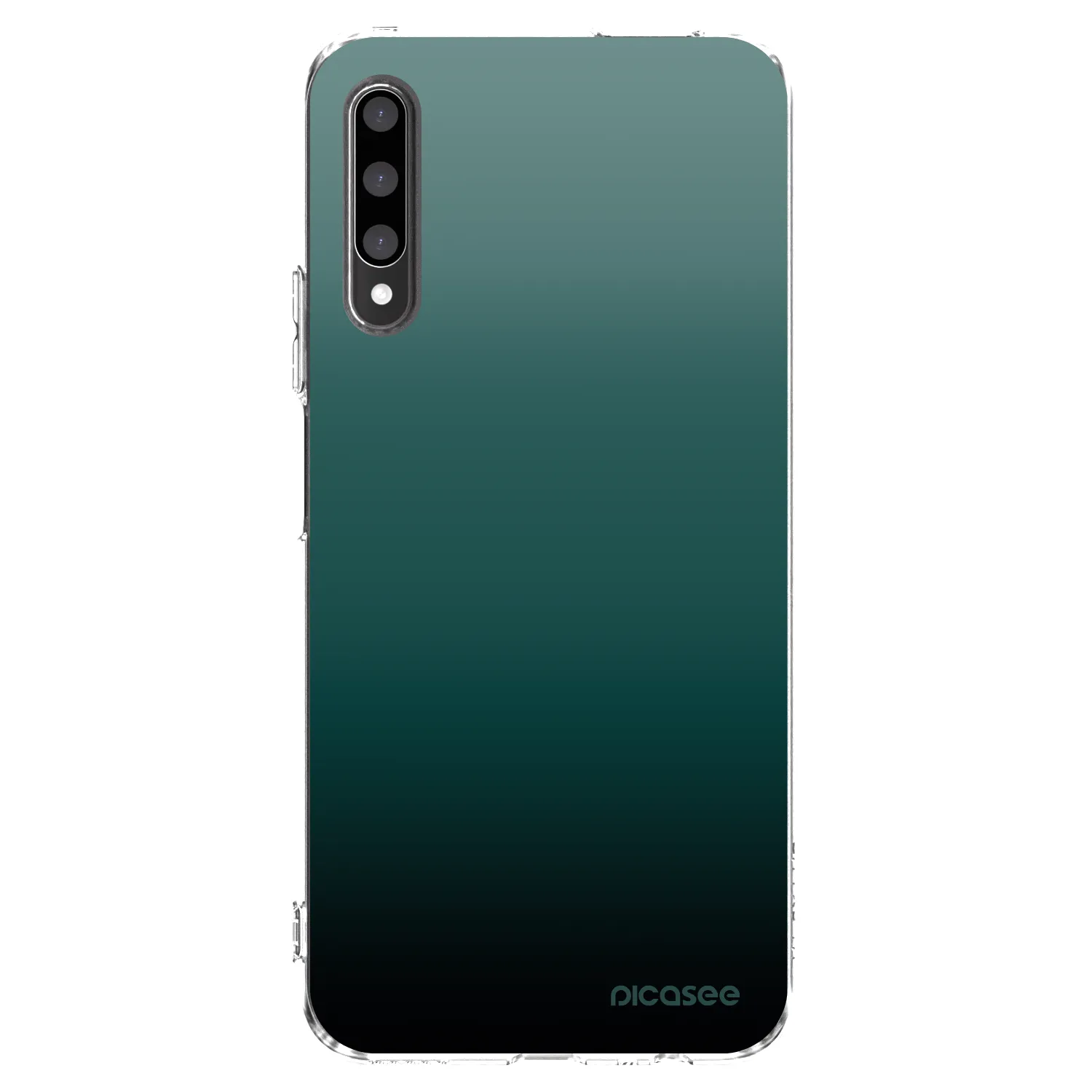 Picasee átlátszó szilikon tok az alábbi mobiltelefonokra Honor 9X Pro - Verdant Fade