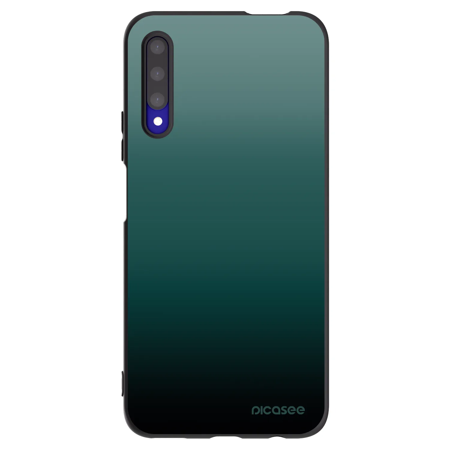 Picasee fekete szilikon tok az alábbi mobiltelefonokra Honor 9X Pro - Verdant Fade