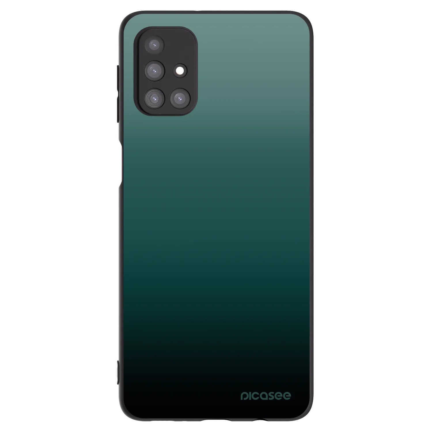 Picasee fekete szilikon tok az alábbi mobiltelefonokra Samsung Galaxy M31s - Verdant Fade