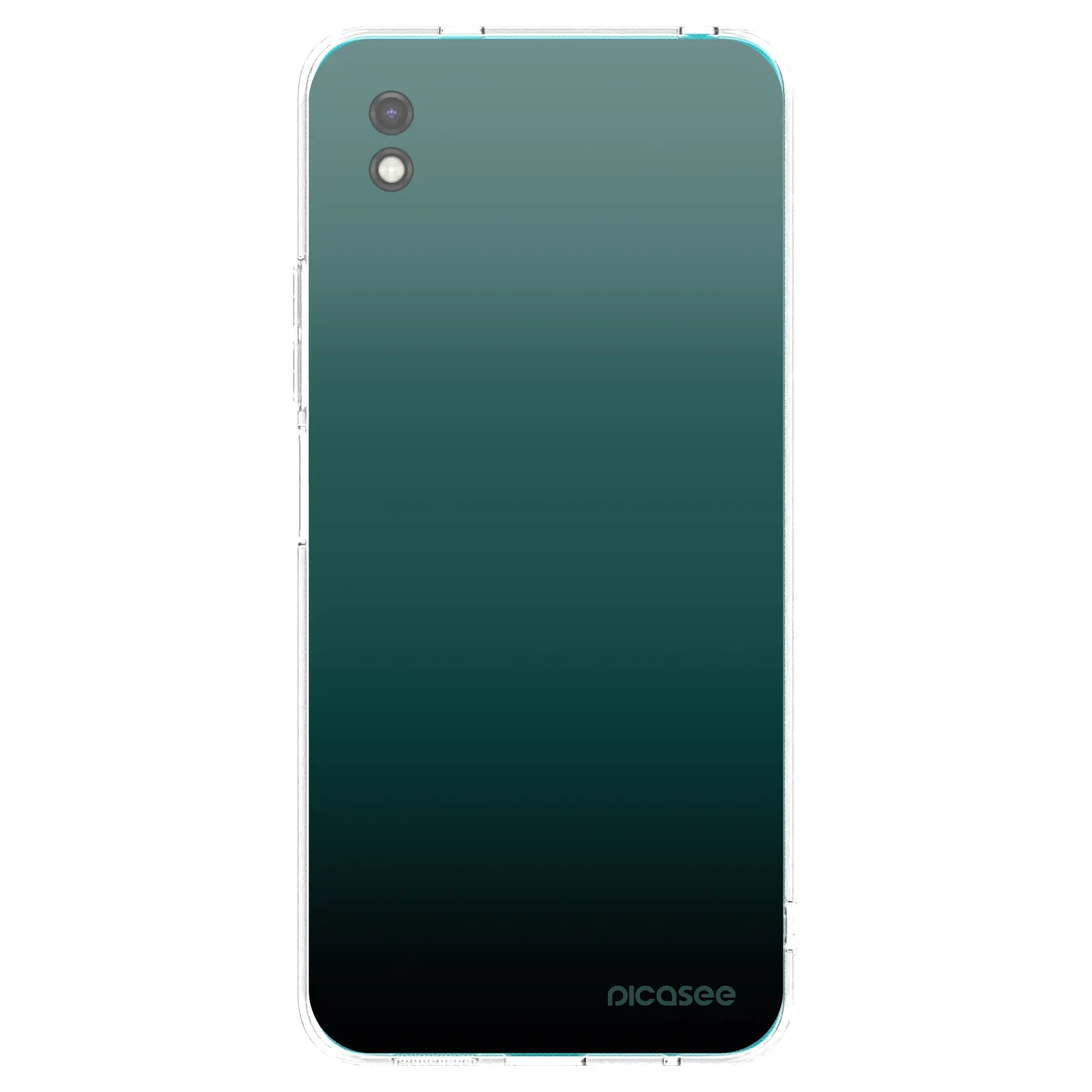 Picasee fekete szilikon tok az alábbi mobiltelefonokra Xiaomi Redmi 9A - Verdant Fade