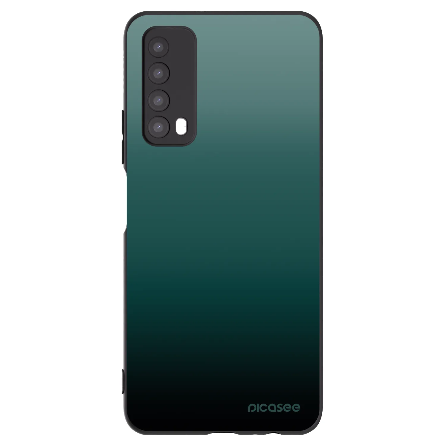 Picasee fekete szilikon tok az alábbi mobiltelefonokra Huawei P Smart 2021 - Verdant Fade