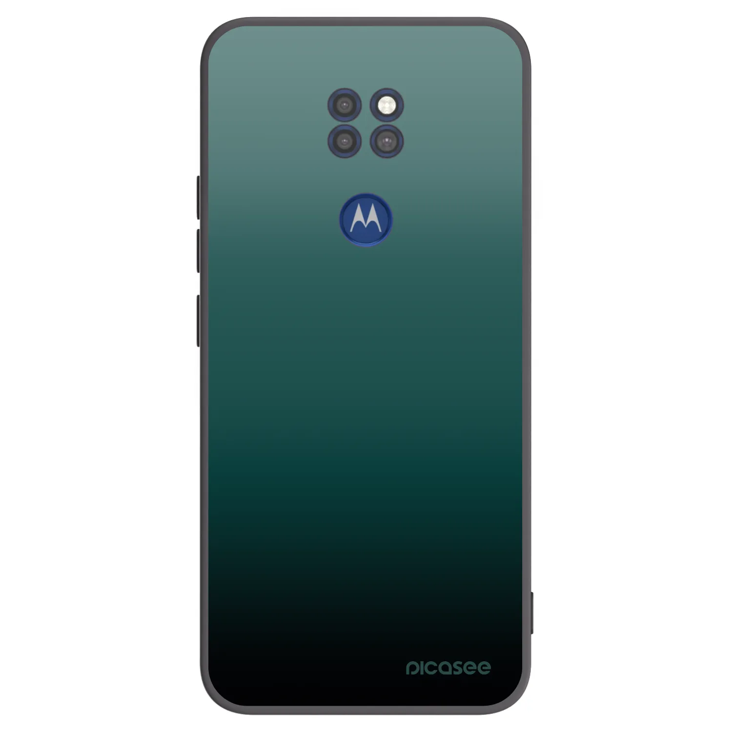 Picasee fekete szilikon tok az alábbi mobiltelefonokra Motorola Moto G9 Play - Verdant Fade