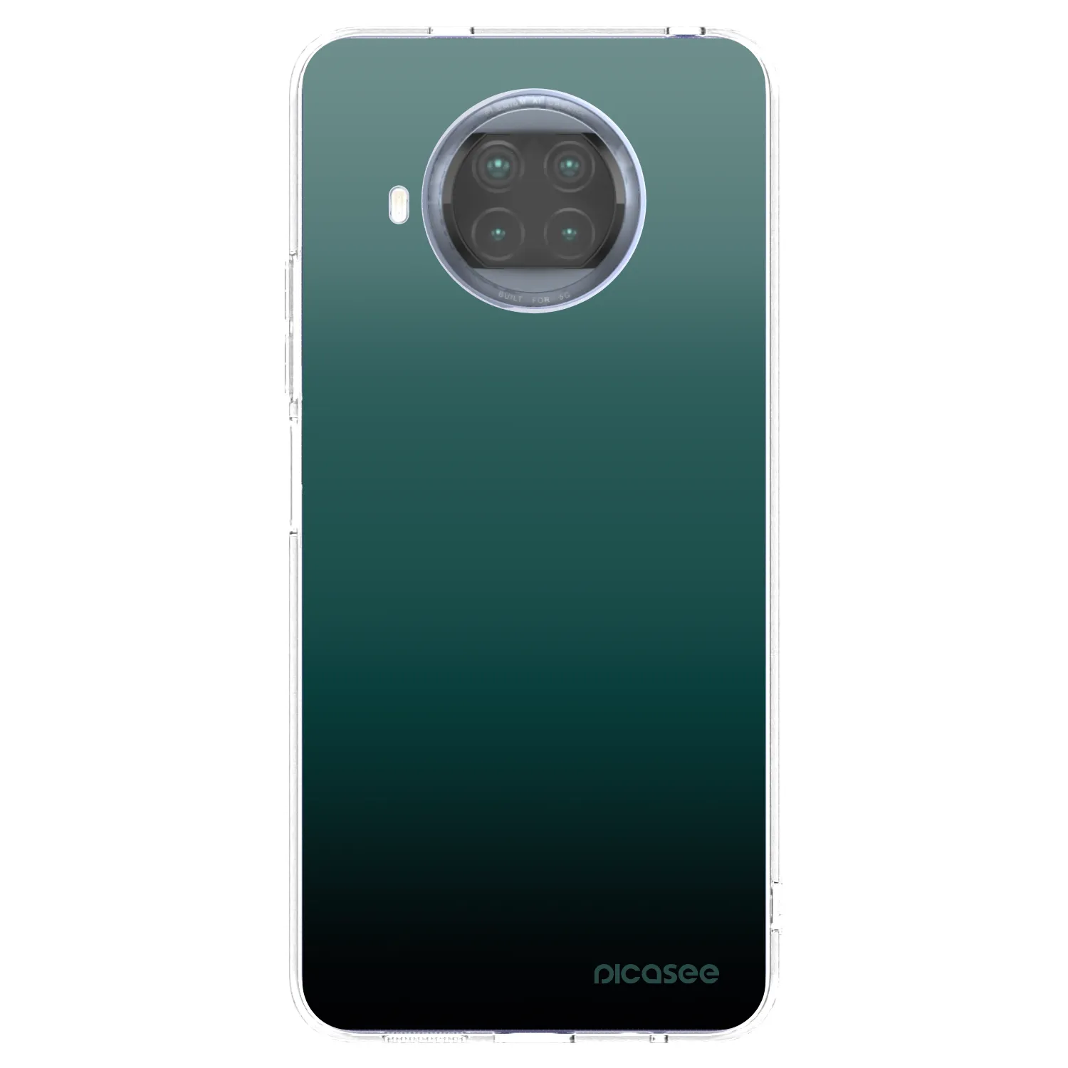 Picasee átlátszó szilikon tok az alábbi mobiltelefonokra Xiaomi Mi 10T Lite - Verdant Fade