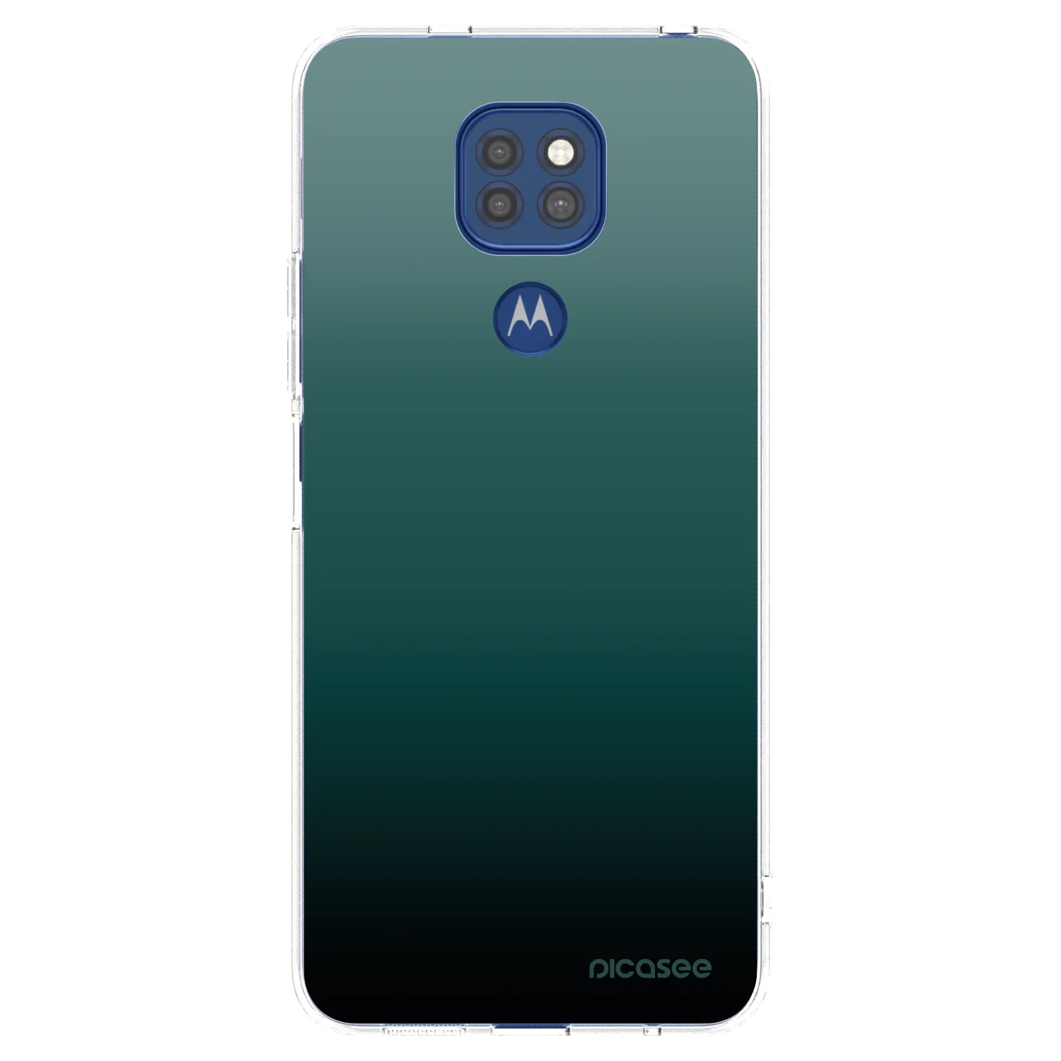 Picasee átlátszó szilikon tok az alábbi mobiltelefonokra Motorola Moto G9 Play - Verdant Fade