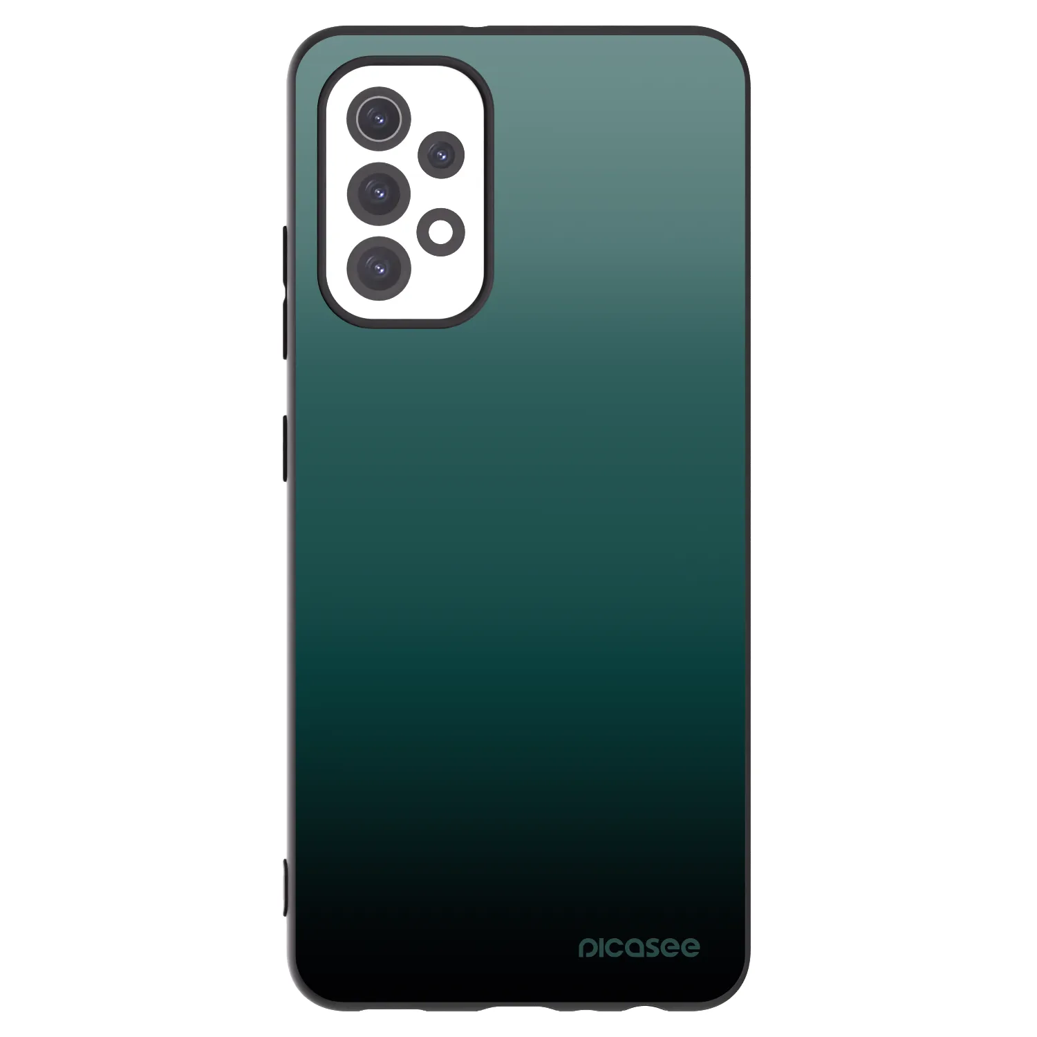 Picasee fekete szilikon tok az alábbi mobiltelefonokra Samsung Galaxy A32 5G A326B - Verdant Fade