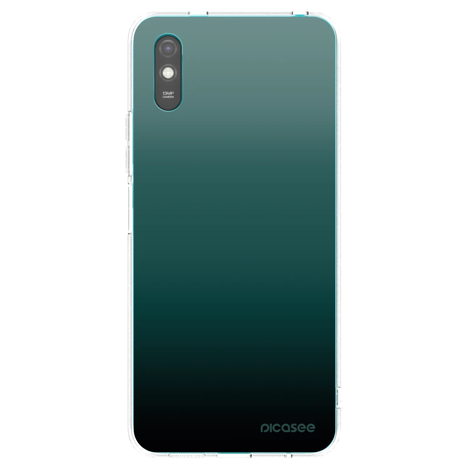 Picasee átlátszó szilikon tok az alábbi mobiltelefonokra Xiaomi Redmi 9AT - Verdant Fade