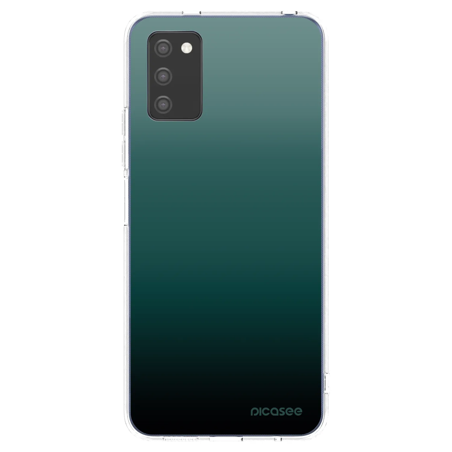 Picasee átlátszó szilikon tok az alábbi mobiltelefonokra Samsung Galaxy A02s A025G - Verdant Fade