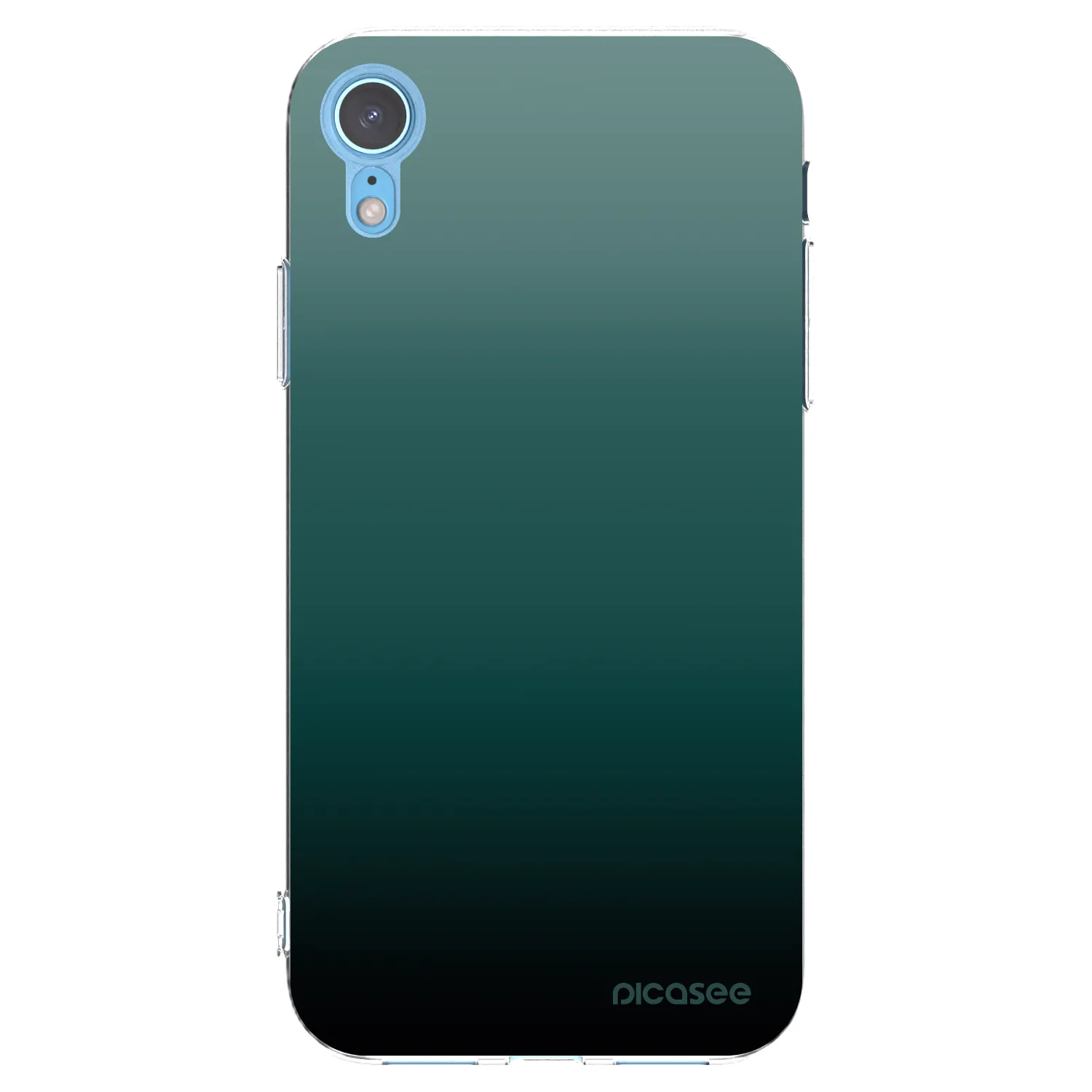 Picasee átlátszó szilikon tok az alábbi mobiltelefonokra Apple iPhone XR - Verdant Fade