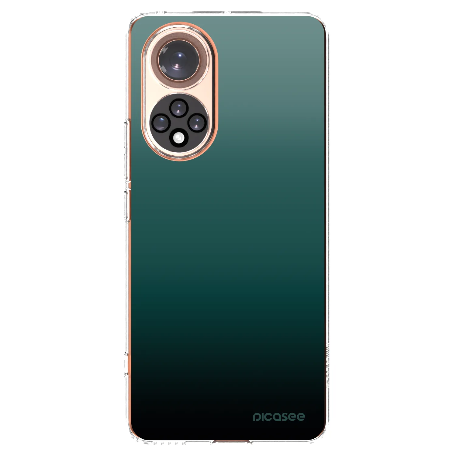 Picasee átlátszó szilikon tok az alábbi mobiltelefonokra Honor 50 5G - Verdant Fade