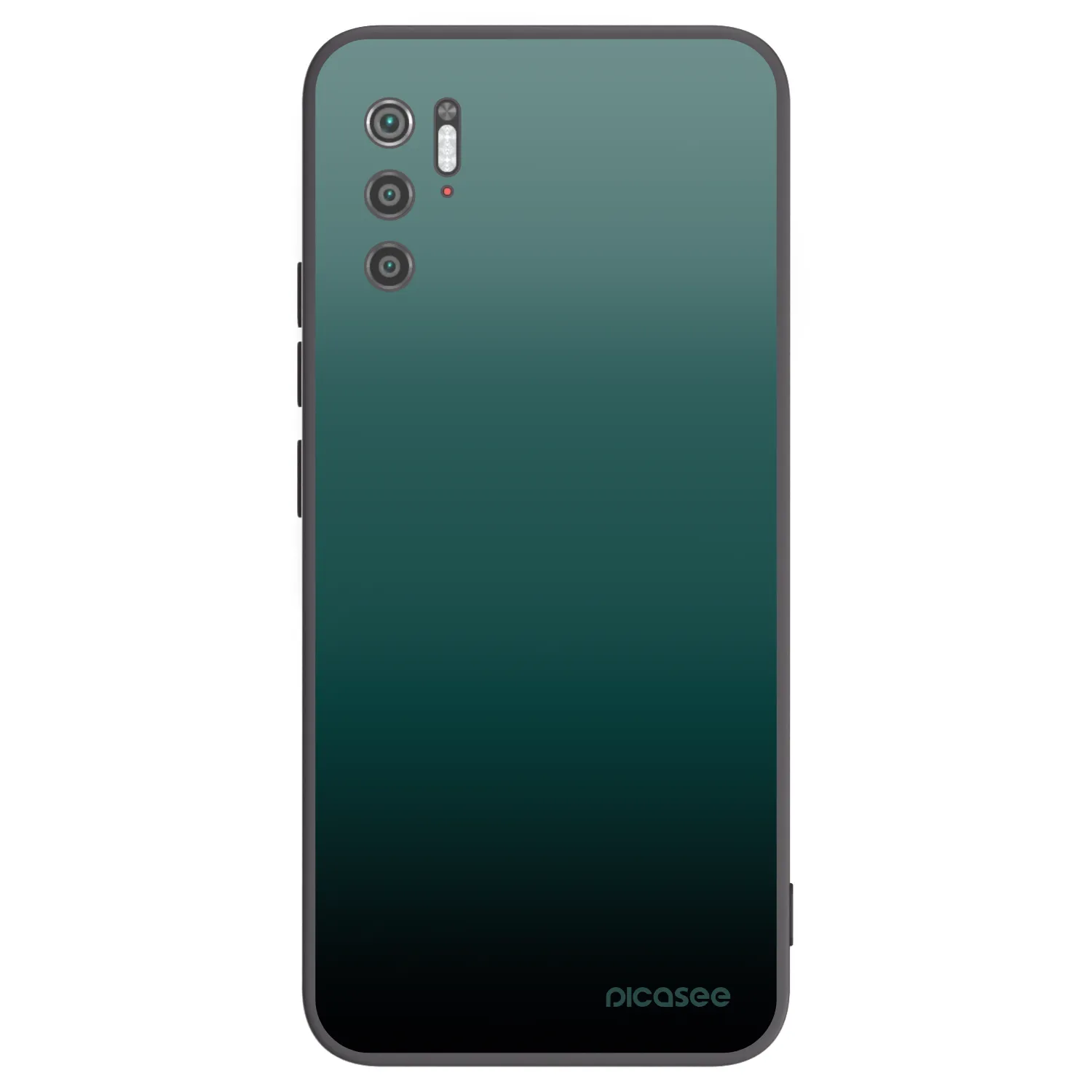 Picasee fekete szilikon tok az alábbi mobiltelefonokra Xiaomi Poco M3 Pro 5G - Verdant Fade