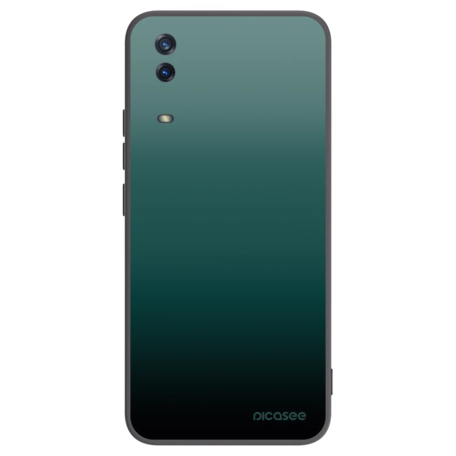 Picasee fekete szilikon tok az alábbi mobiltelefonokra Vivo Y11s - Verdant Fade