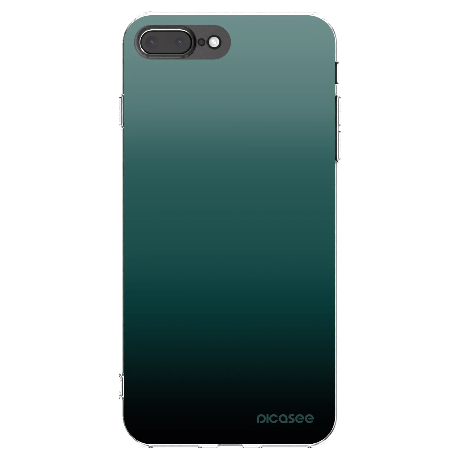 Picasee átlátszó szilikon tok az alábbi mobiltelefonokra Apple iPhone 7 Plus - Verdant Fade