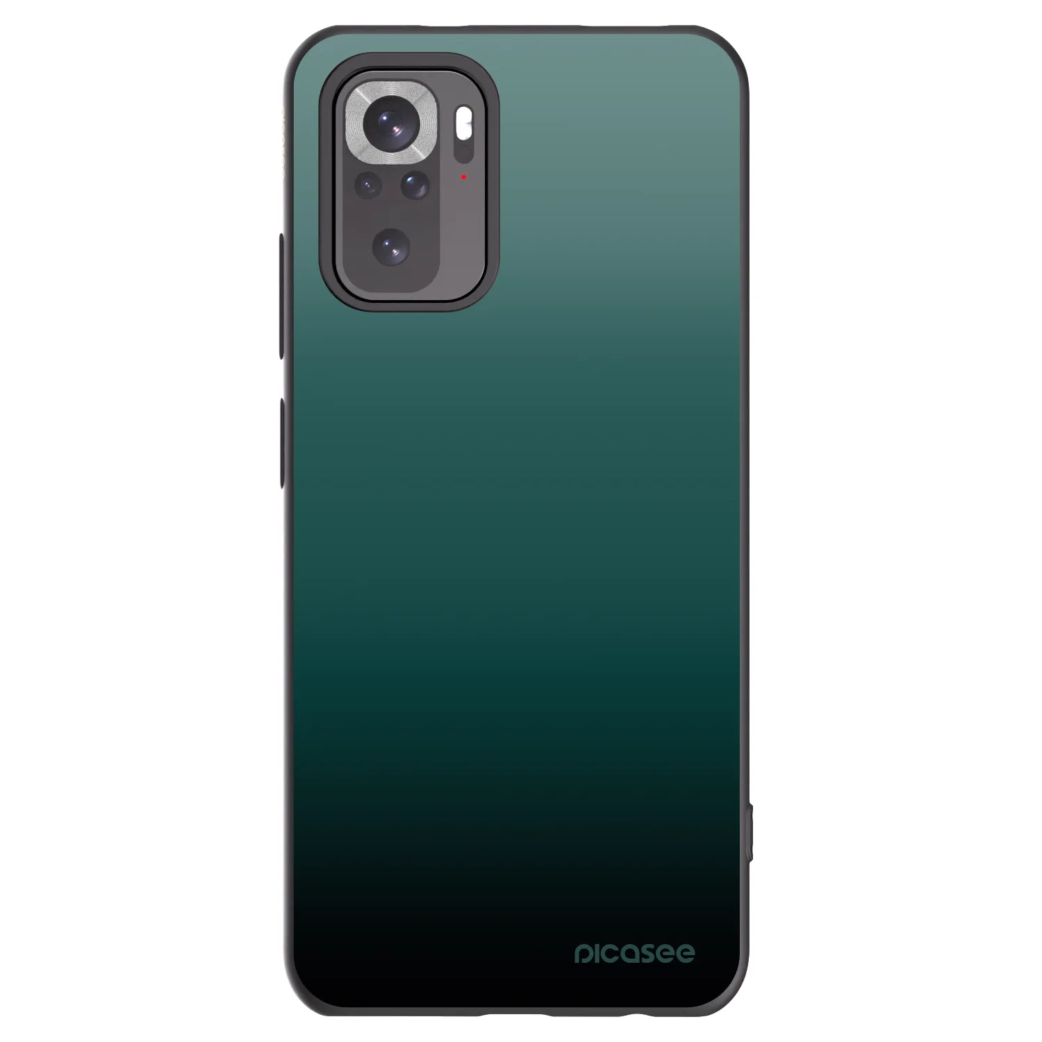 Picasee fekete szilikon tok az alábbi mobiltelefonokra Xiaomi Redmi Note 11S 4G - Verdant Fade