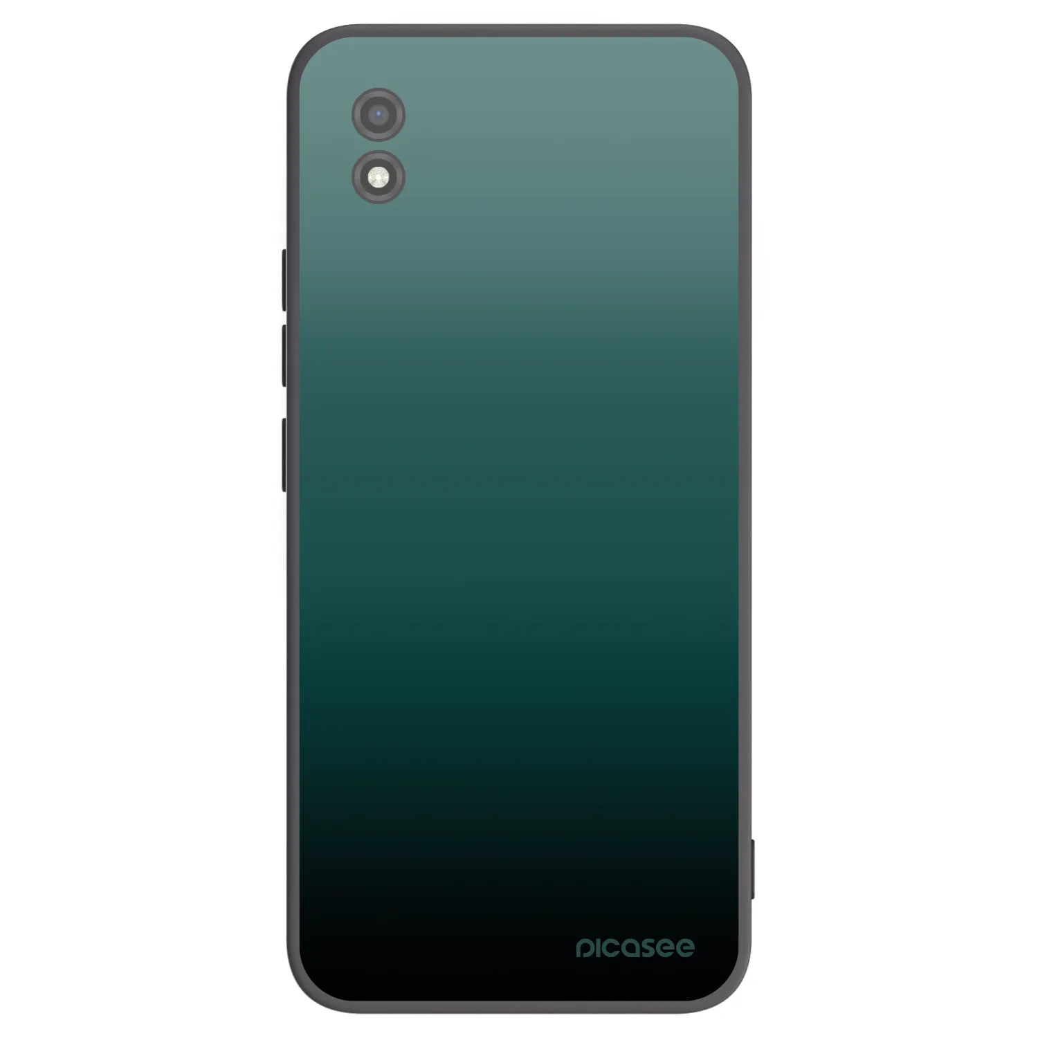 Picasee fekete szilikon tok az alábbi mobiltelefonokra Realme C11 (2021) - Verdant Fade