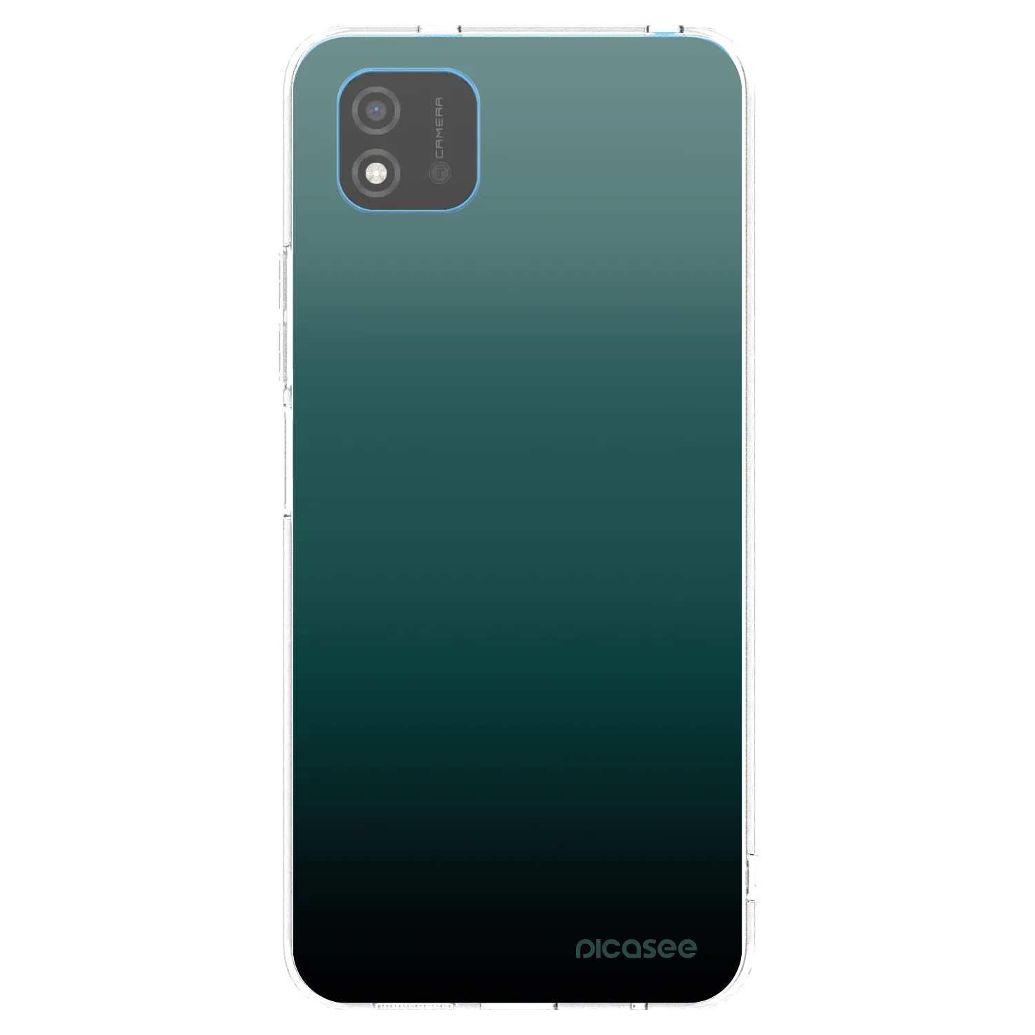 Picasee átlátszó szilikon tok az alábbi mobiltelefonokra Realme C11 (2021) - Verdant Fade
