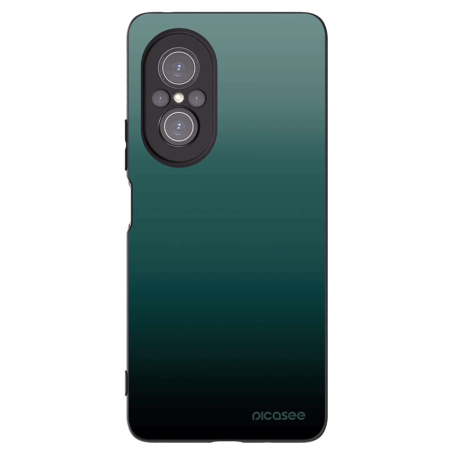 Picasee fekete szilikon tok az alábbi mobiltelefonokra Huawei Nova 9 SE - Verdant Fade
