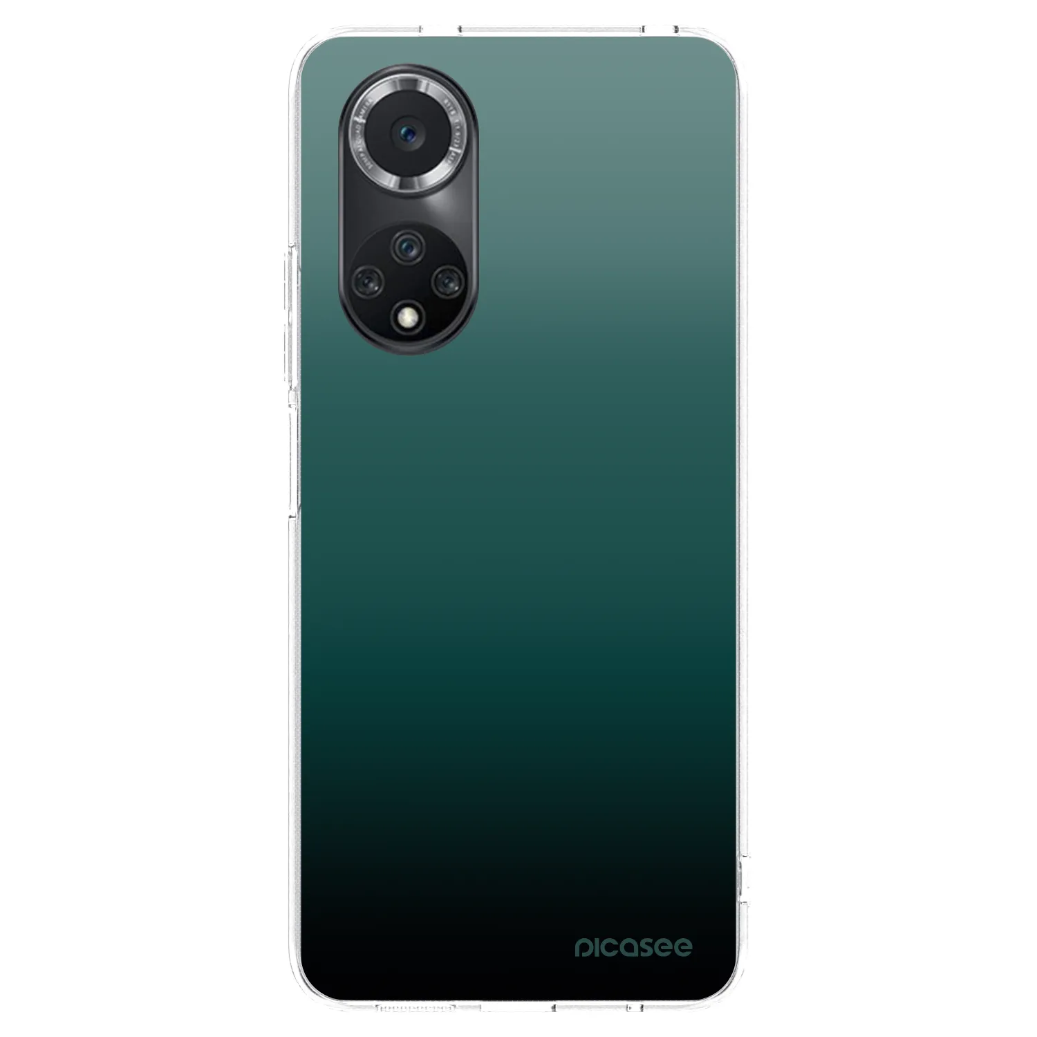 Picasee átlátszó szilikon tok az alábbi mobiltelefonokra Huawei Nova 9 SE - Verdant Fade