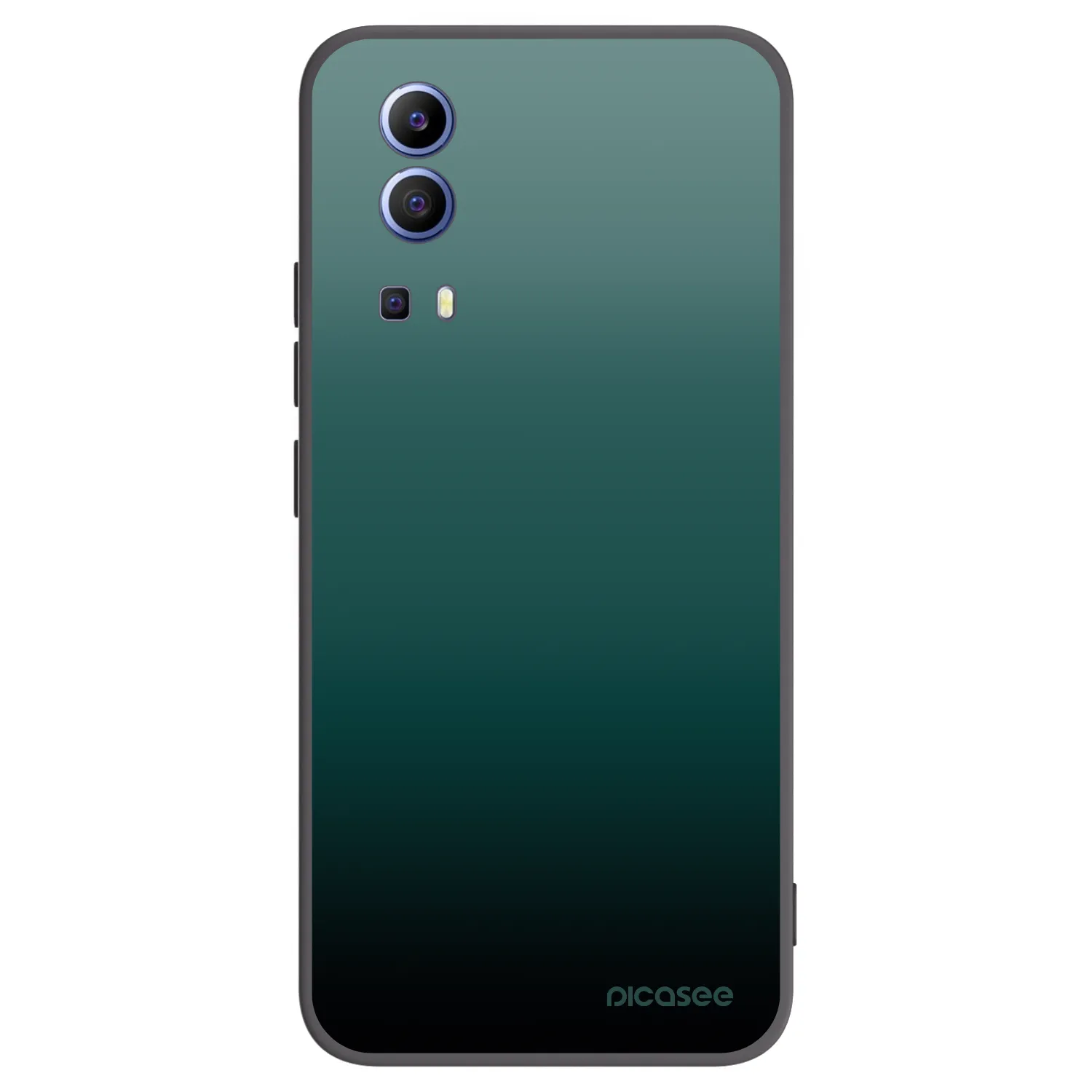 Picasee fekete szilikon tok az alábbi mobiltelefonokra Vivo Y52 5G - Verdant Fade