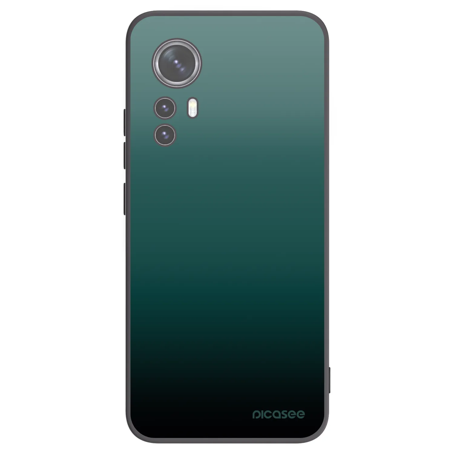 Picasee fekete szilikon tok az alábbi mobiltelefonokra Xiaomi 12X - Verdant Fade