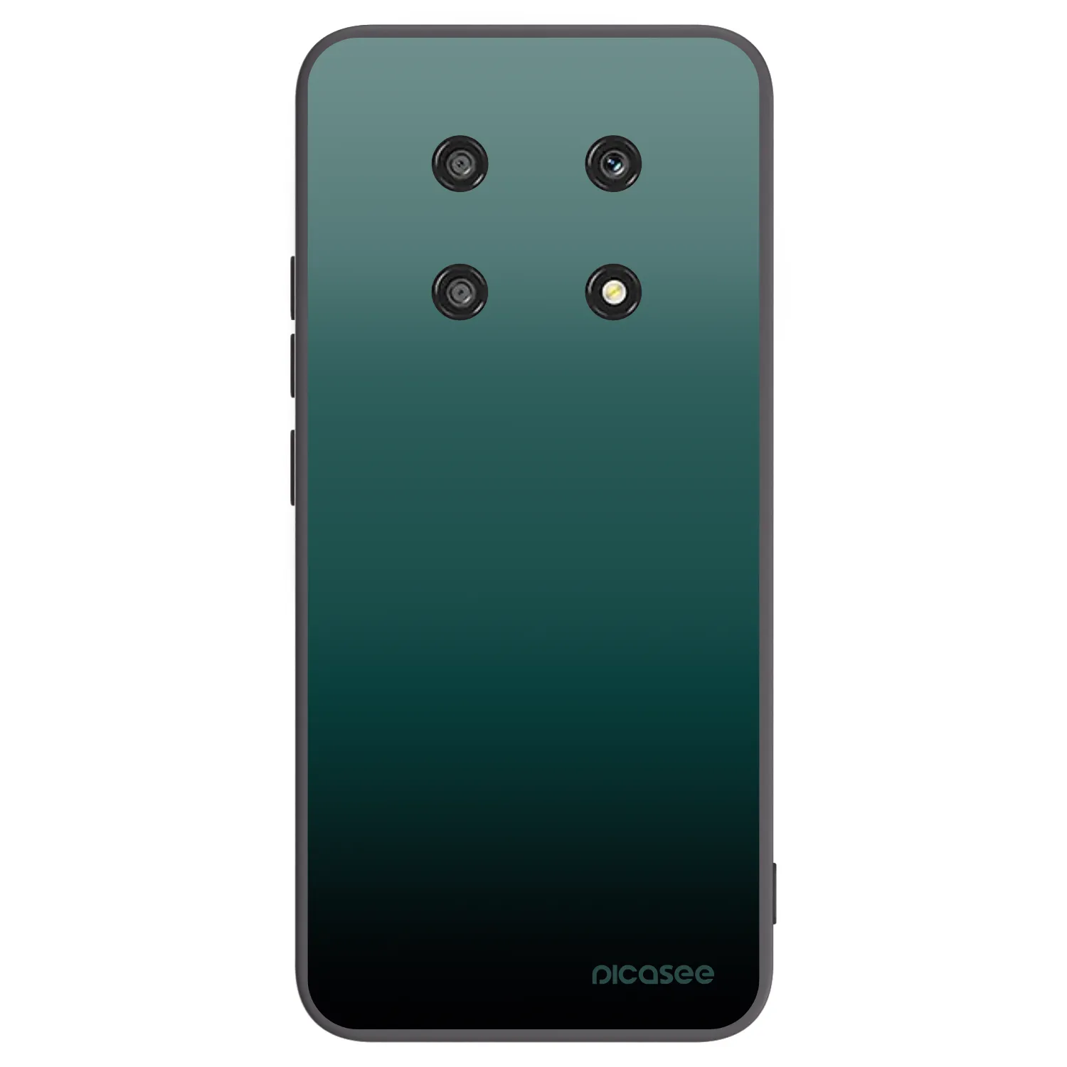 Picasee fekete szilikon tok az alábbi mobiltelefonokra Honor Magic4 Lite 5G - Verdant Fade