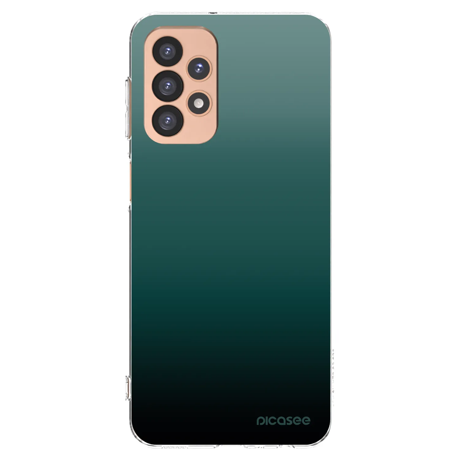 Picasee átlátszó szilikon tok az alábbi mobiltelefonokra Samsung Galaxy A23 A236B 5G - Verdant Fade