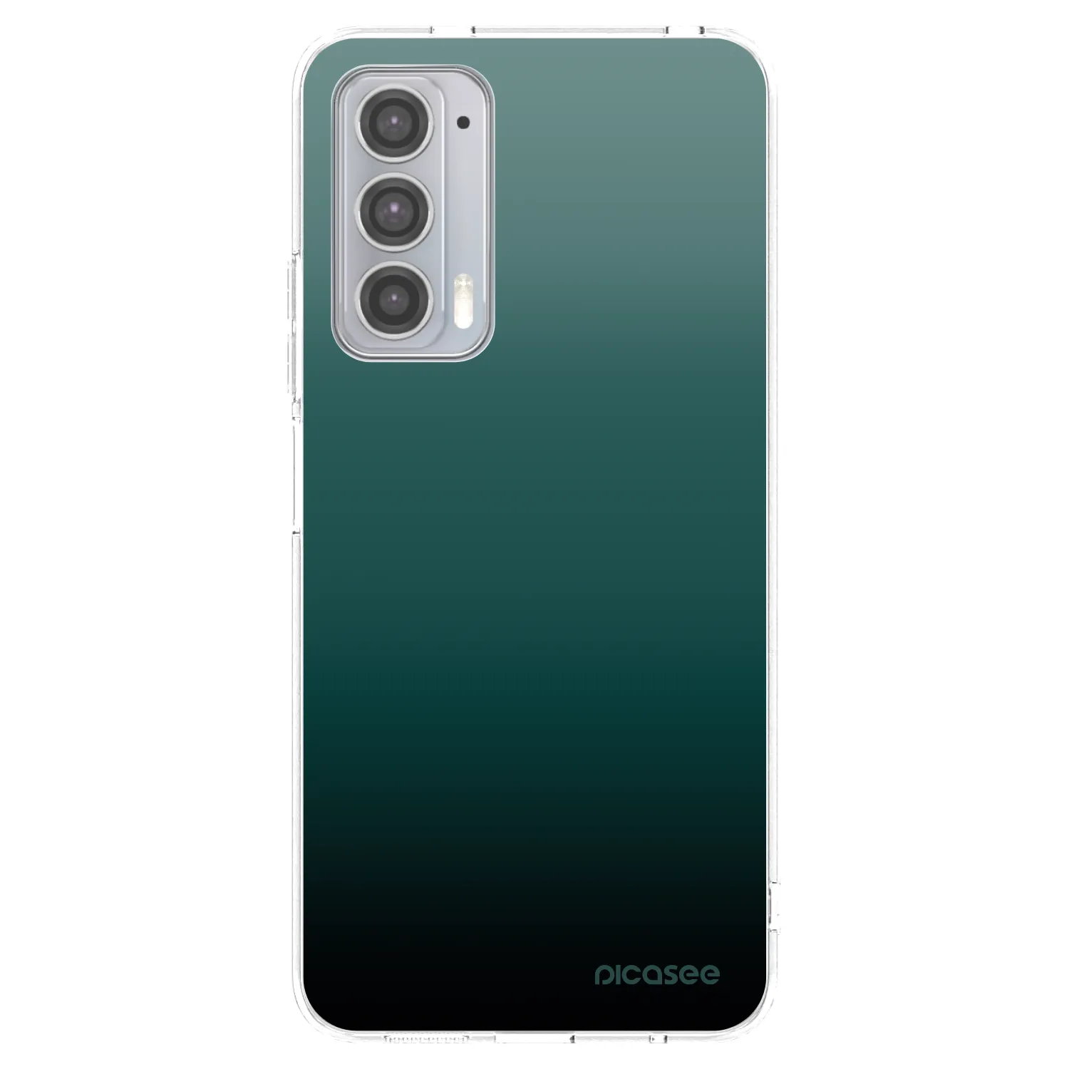 Picasee átlátszó szilikon tok az alábbi mobiltelefonokra Motorola Edge 20 - Verdant Fade