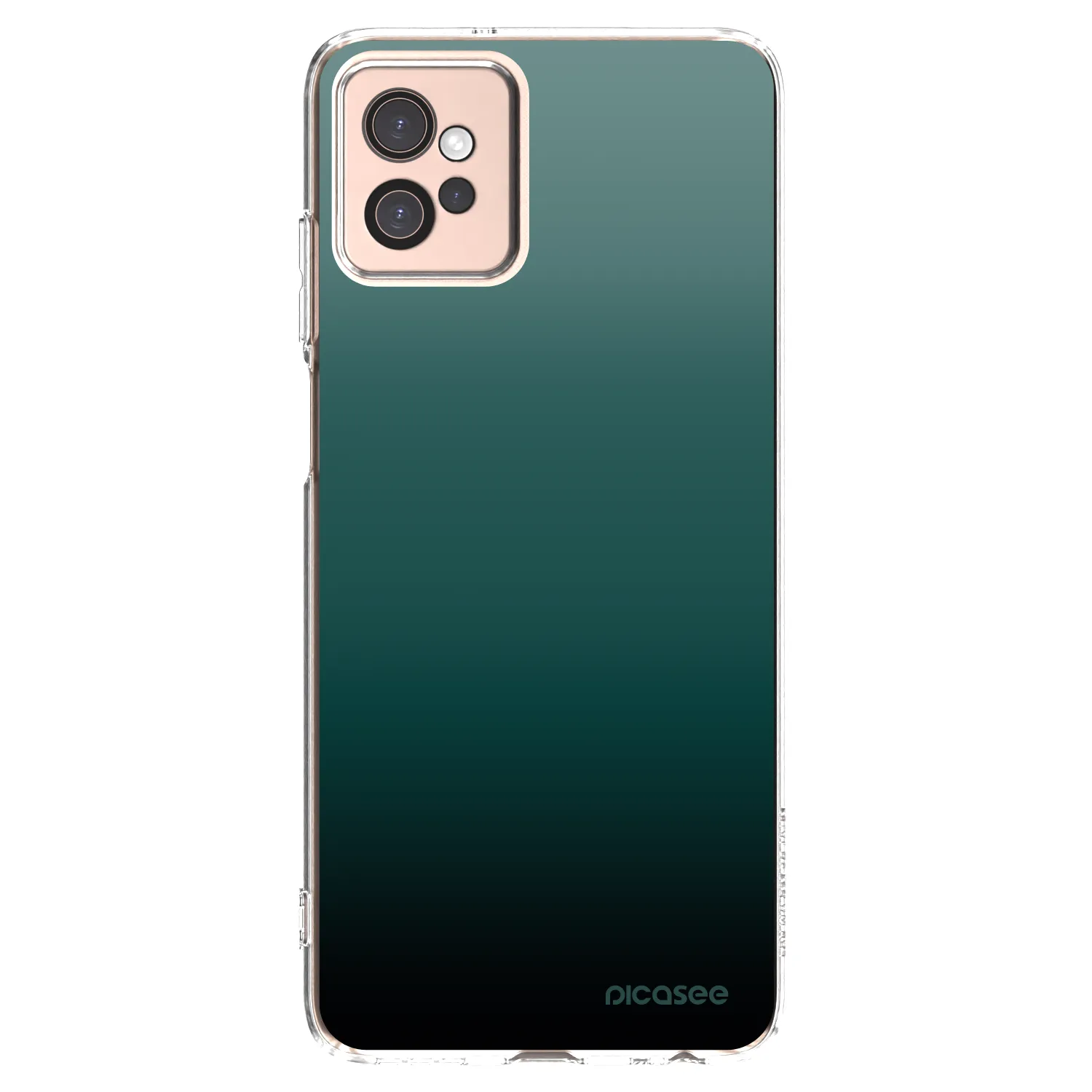 Picasee átlátszó szilikon tok az alábbi mobiltelefonokra Motorola Moto G32 - Verdant Fade