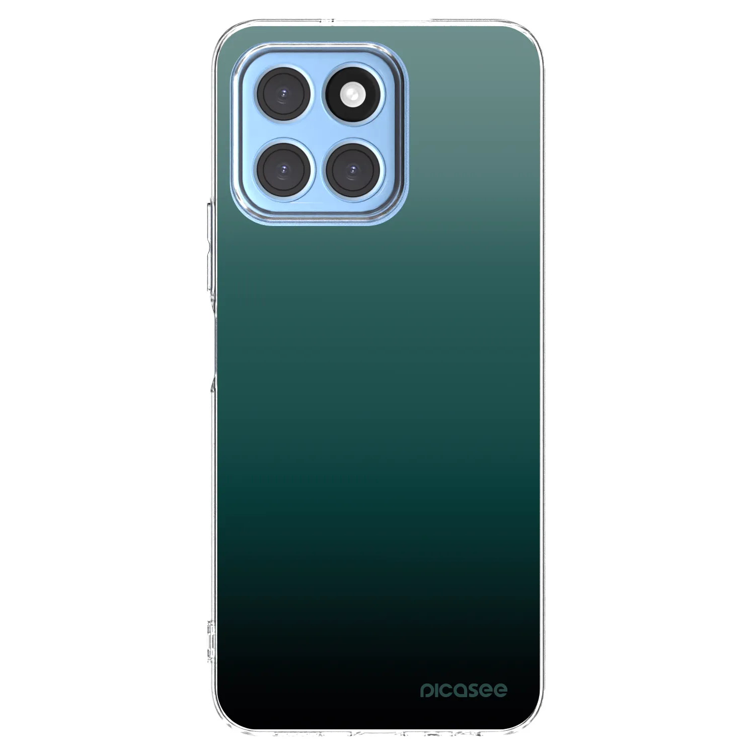 Picasee átlátszó szilikon tok az alábbi mobiltelefonokra Honor X8 5G - Verdant Fade