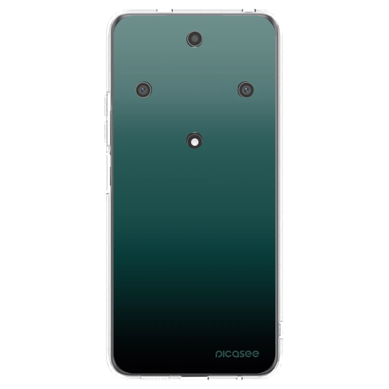 Picasee átlátszó szilikon tok az alábbi mobiltelefonokra Honor Magic5 Lite 5G - Verdant Fade
